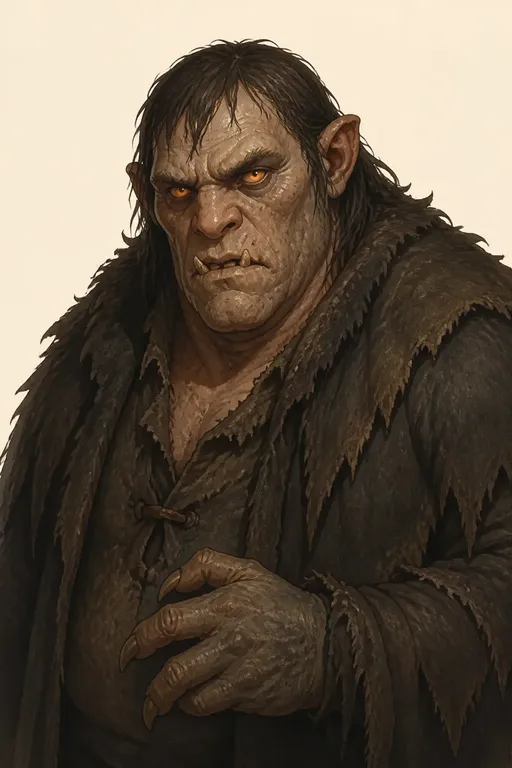 Grendel: character portrait from Beowulf (Unknown)