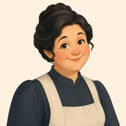 Portrait of Polly from Black Beauty: The autobiography of a horse