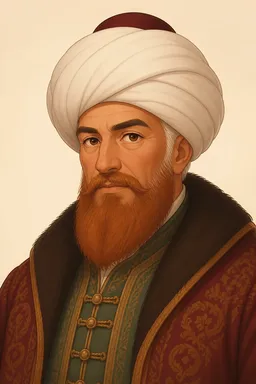 Portrait of Khizr Barbarossa from Captains of adventure