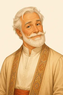 Portrait of Peter Jenkyns from Cranford