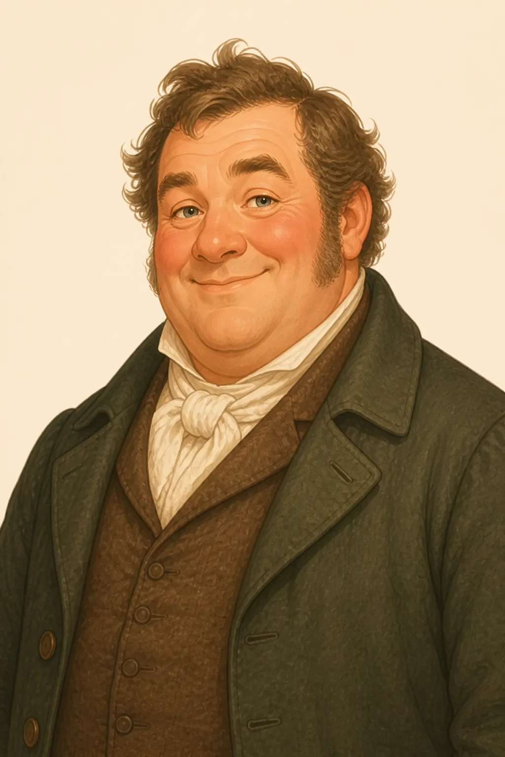 Mr Hoggins: character portrait from Cranford (Gaskell, Elizabeth Cleghorn)