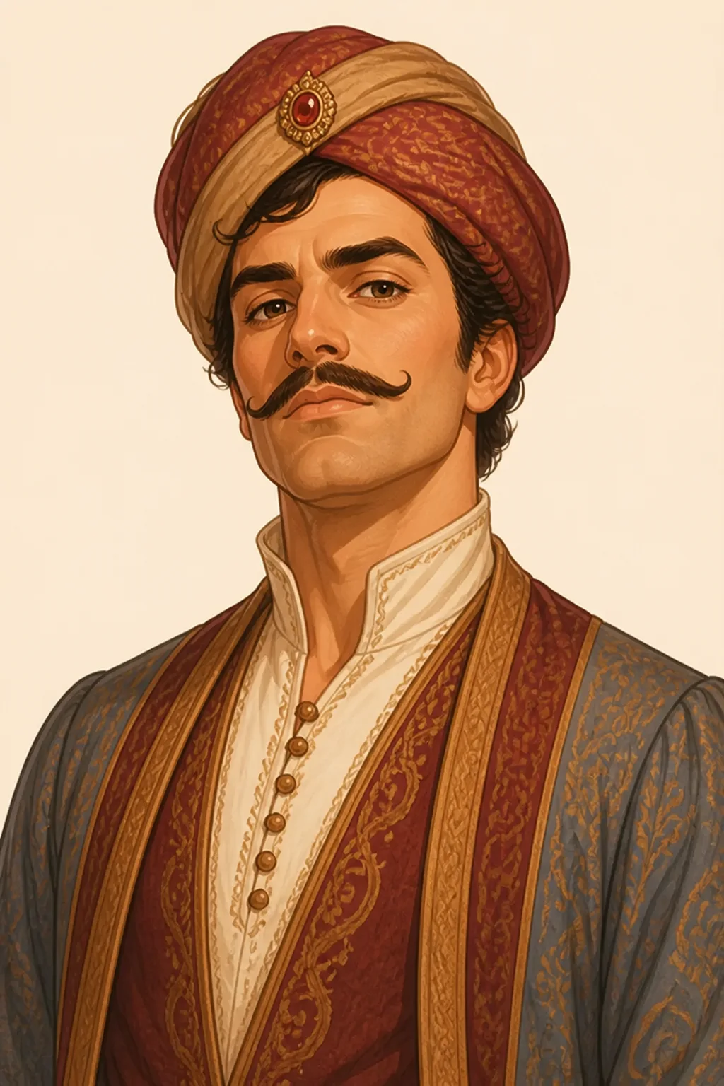 Signor Brunoni: character portrait from Cranford (Gaskell, Elizabeth Cleghorn)