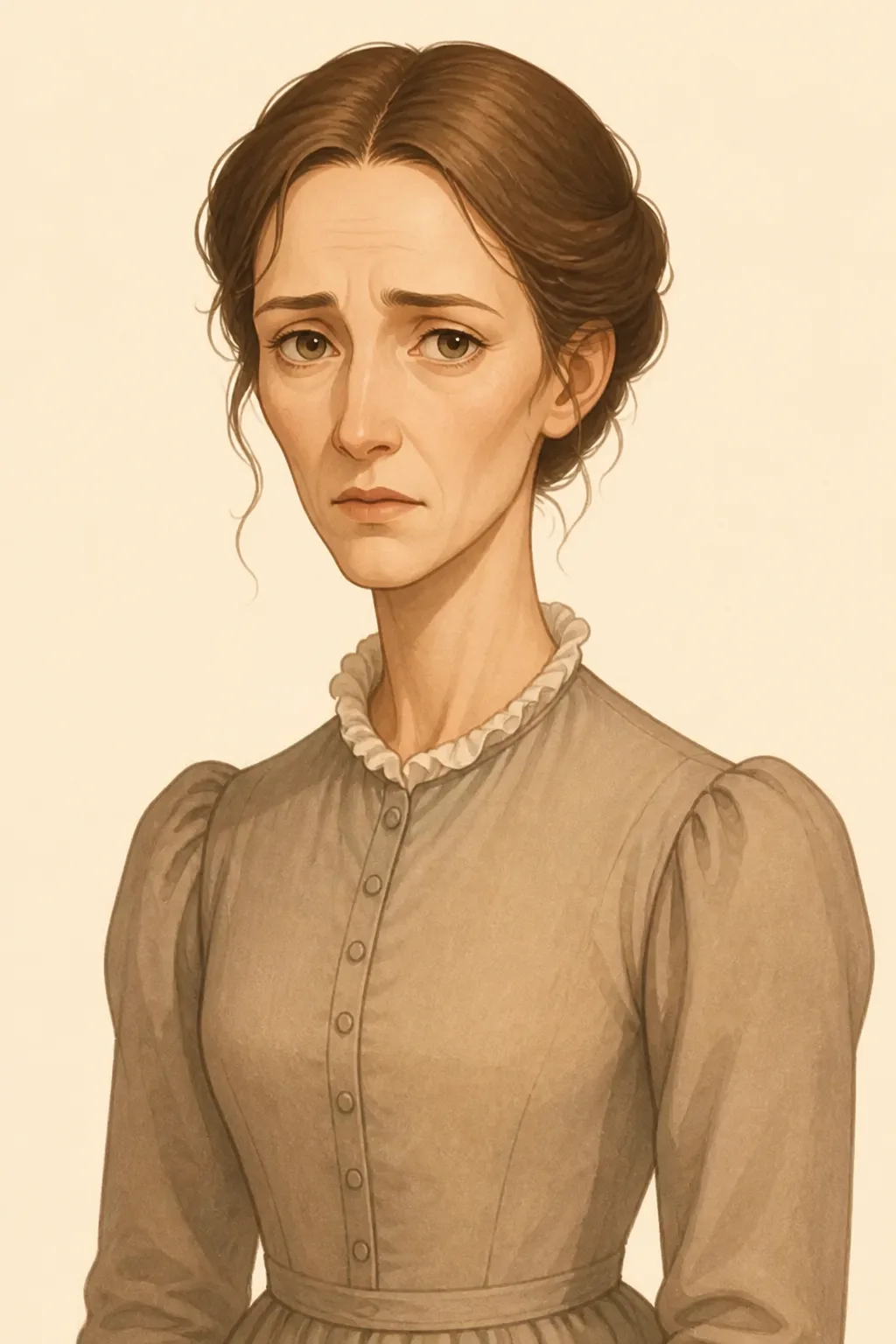 Miss Brown: character portrait from Cranford (Gaskell, Elizabeth Cleghorn)
