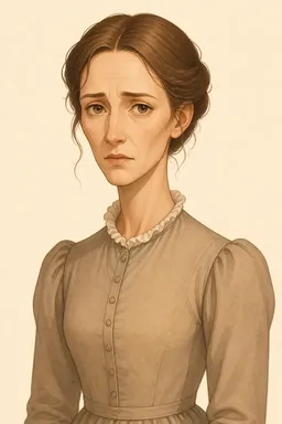 Portrait of Miss Brown from Cranford