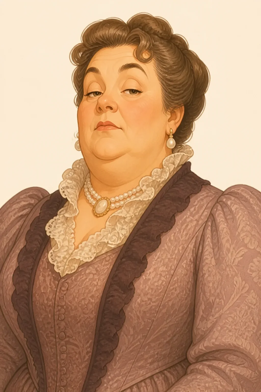 Mrs Jamieson: character portrait from Cranford (Gaskell, Elizabeth Cleghorn)
