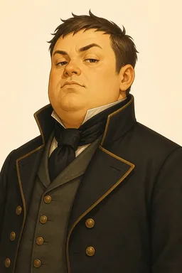 Portrait of Porfiry Petrovitch from Crime and Punishment