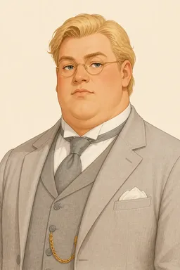 Portrait of Zossimov from Crime and Punishment