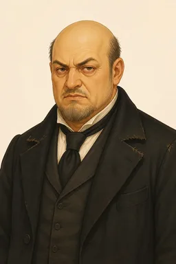 Portrait of Semyon Zaharovitch Marmeladov from Crime and Punishment