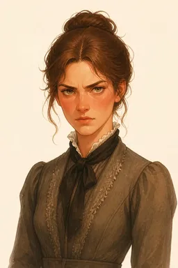 Portrait of Katerina Ivanovna Marmeladov from Crime and Punishment