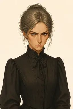 Portrait of Alyona Ivanovna from Crime and Punishment