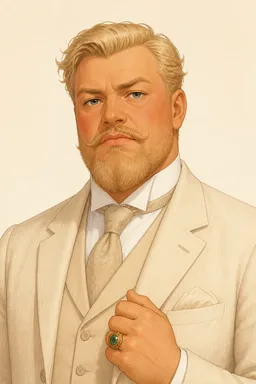 Portrait of Arkady Ivanovitch Svidrigaïlov from Crime and Punishment