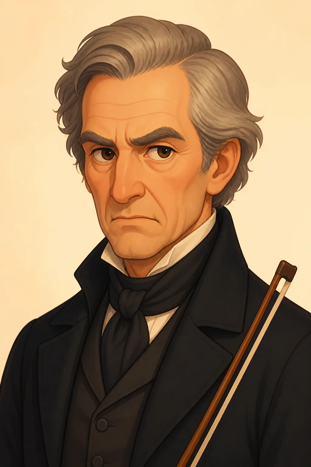 Mr. Pleasure: character portrait from Daffydowndilly and the Golden Touch (Benson, Alpha Banta)