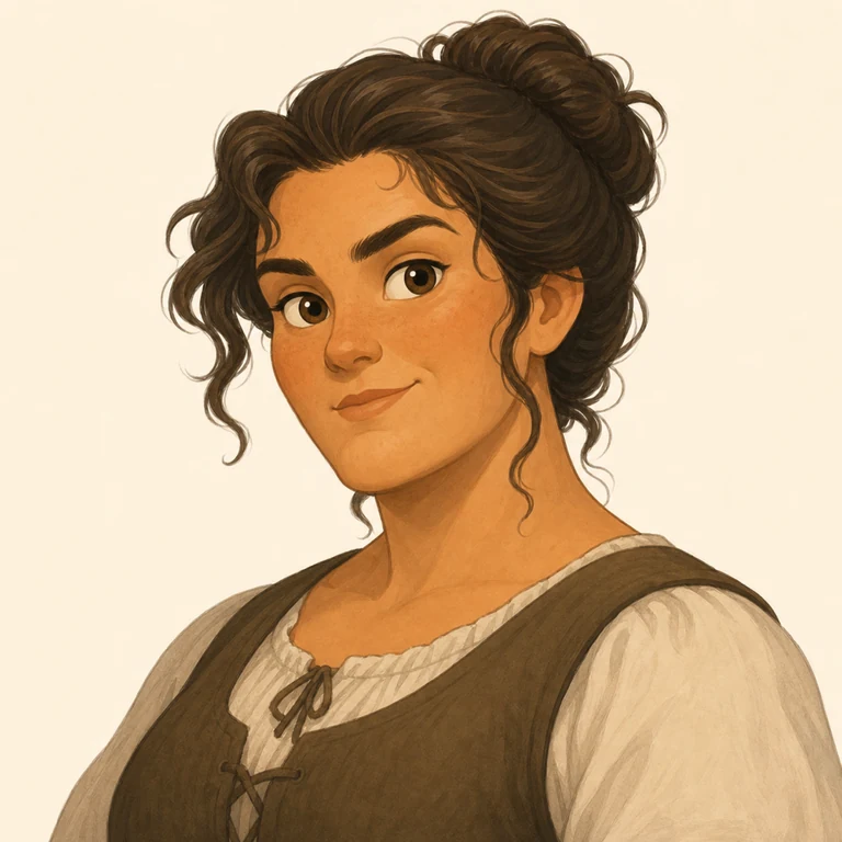 Dulcinea del Toboso: character portrait from Don Quixote (Cervantes Saavedra, Miguel de)