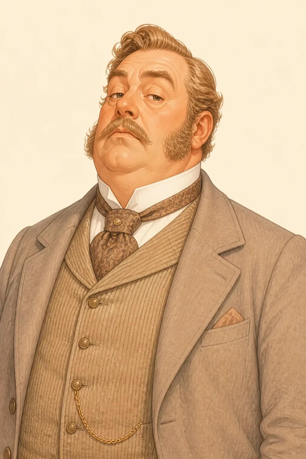 Pumblechook: character portrait from Great Expectations (Dickens, Charles)