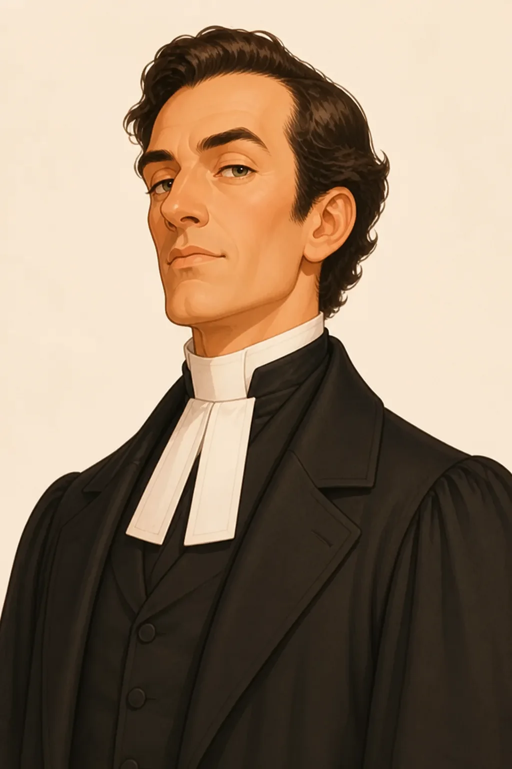 Wopsle: character portrait from Great Expectations (Dickens, Charles)