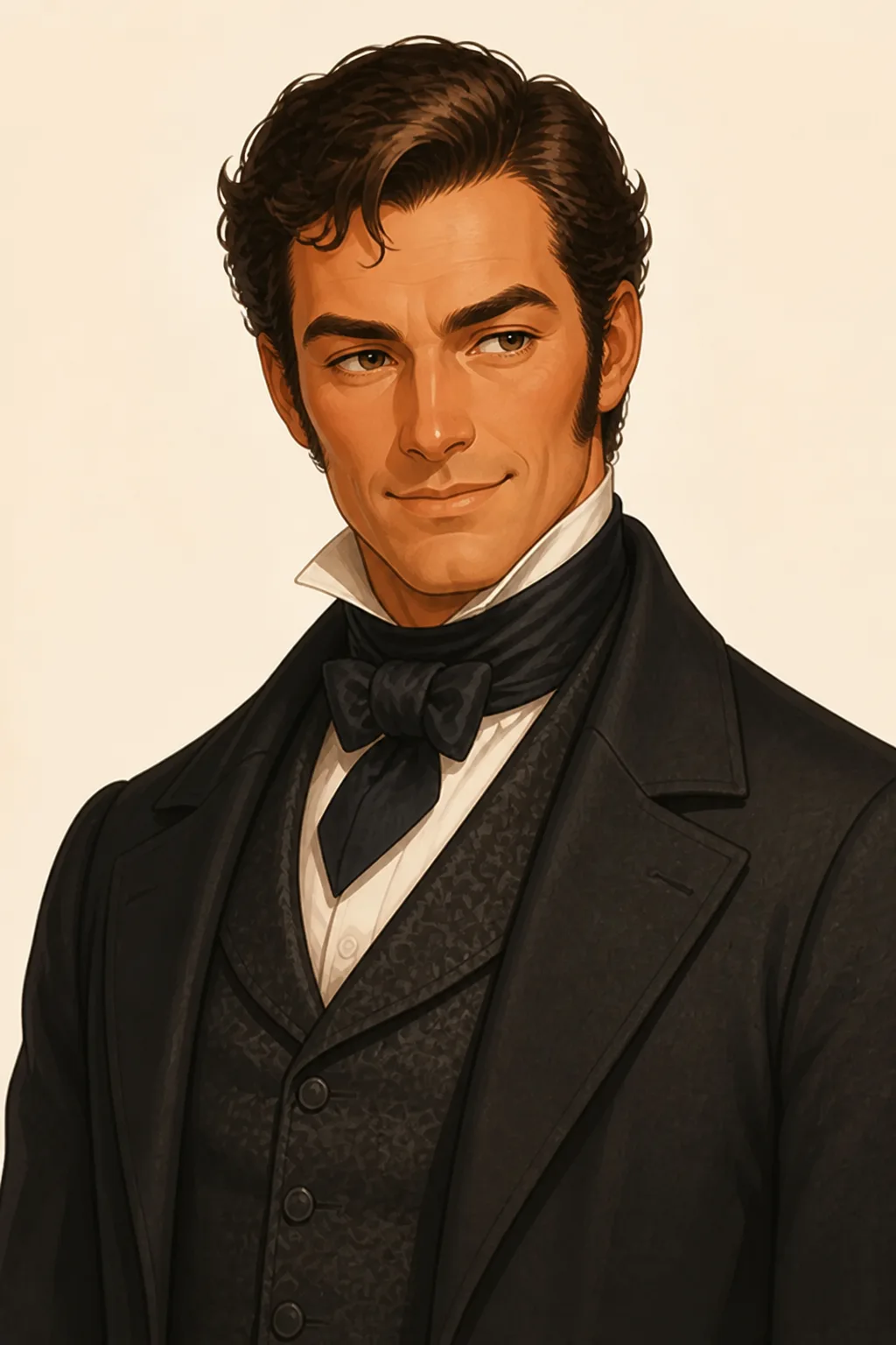 Compeyson: character portrait from Great Expectations (Dickens, Charles)