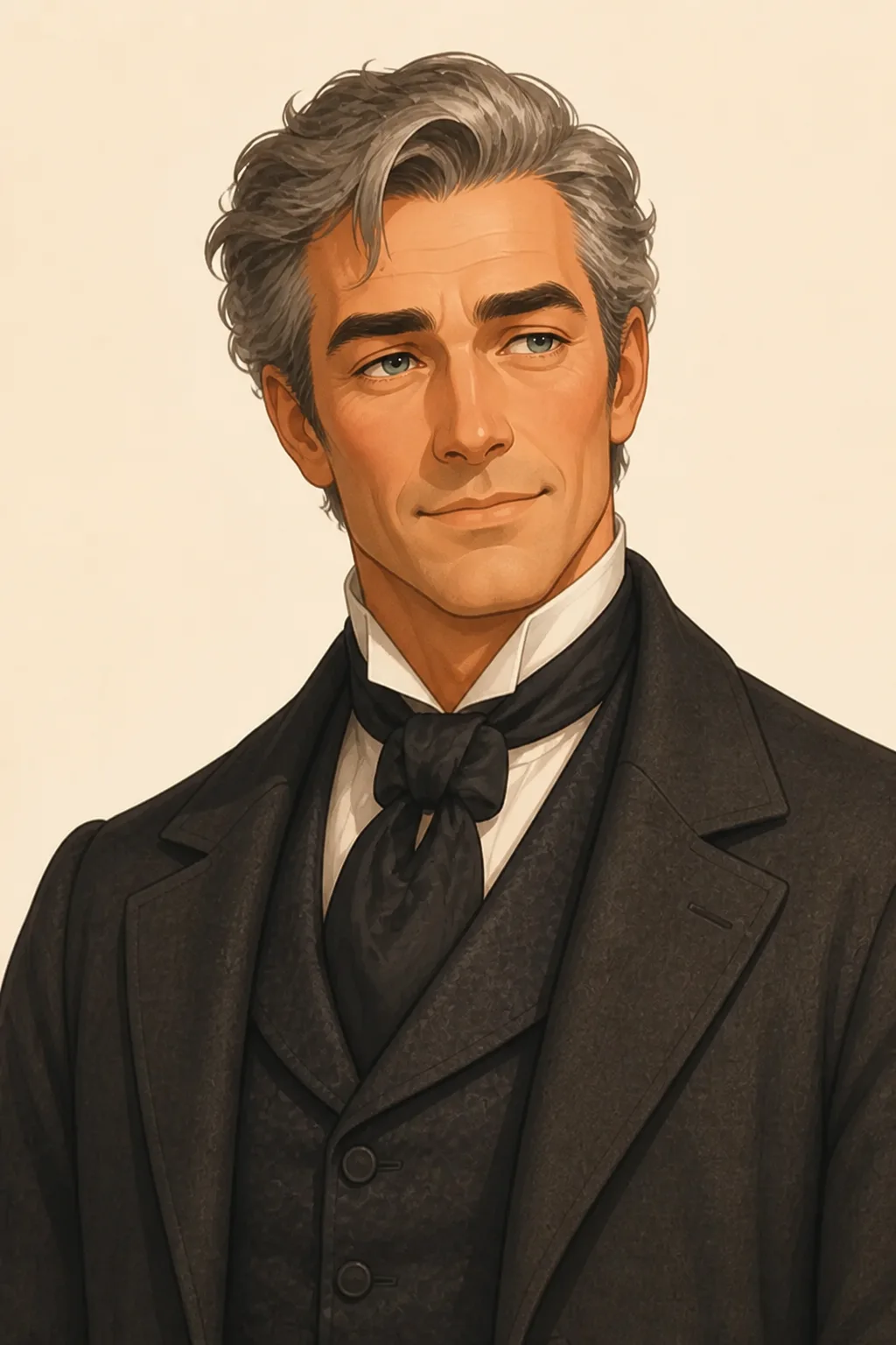 Matthew Pocket: character portrait from Great Expectations (Dickens, Charles)