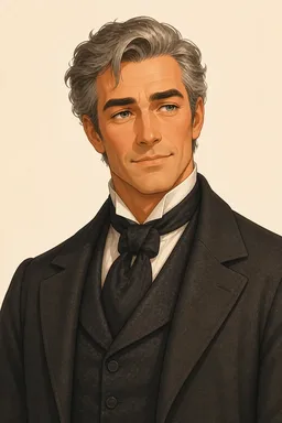 Portrait of Matthew Pocket from Great Expectations