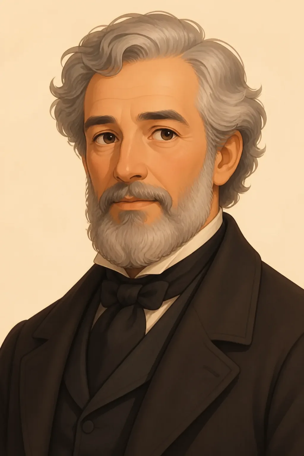 George Washington Smith: character portrait from In the year 2889 (Verne, Michel; Verne, Jules)