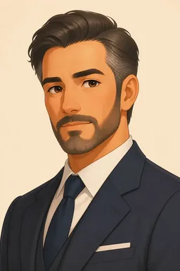 Portrait of Samuel Mark from In the year 2889