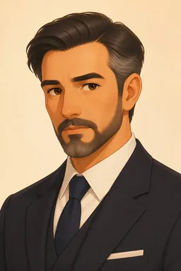 Portrait of Dr. Wilkins from In the year 2889