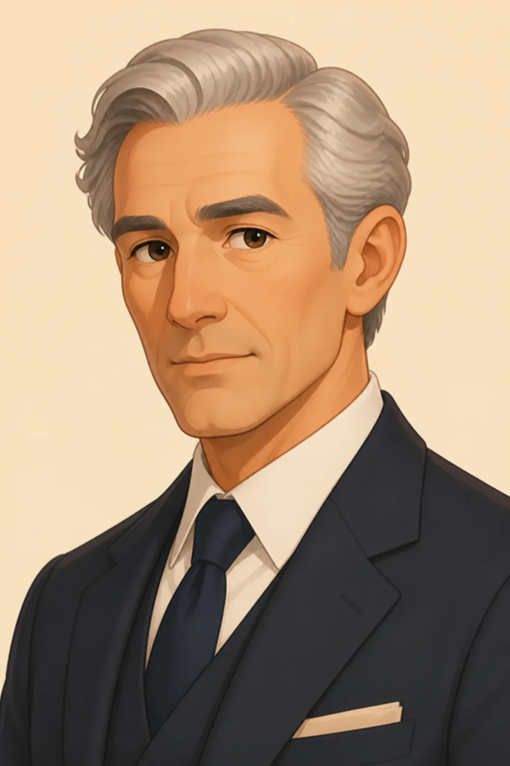 Sir John: character portrait from In the year 2889 (Verne, Michel; Verne, Jules)