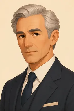 Portrait of Sir John from In the year 2889