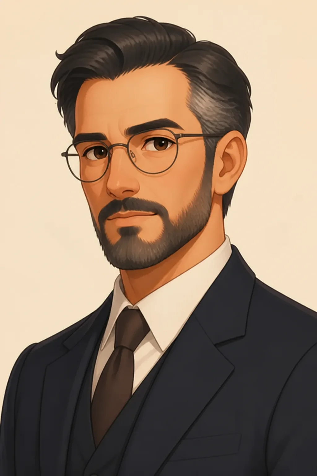 William Cooley: character portrait from In the year 2889 (Verne, Michel; Verne, Jules)
