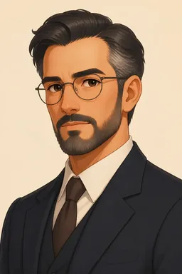 Portrait of William Cooley from In the year 2889