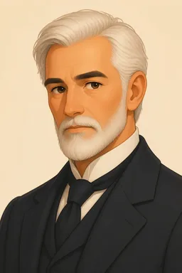 Portrait of Nathaniel Faithburn from In the year 2889