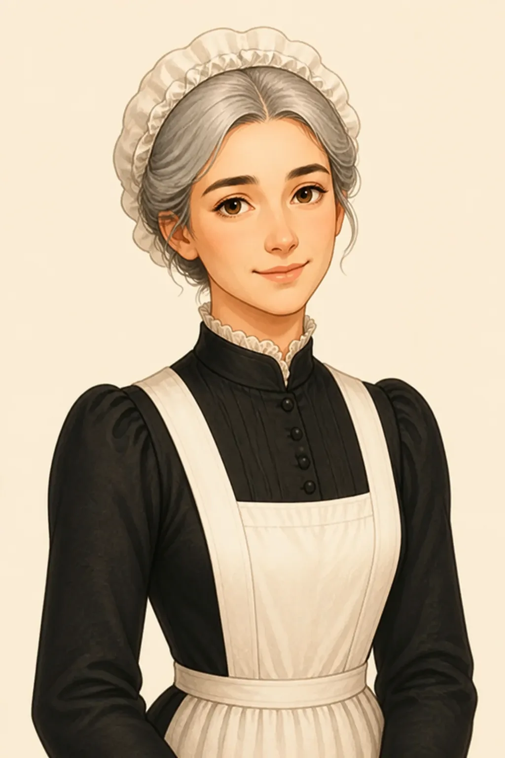 Mrs. Fairfax: character portrait from Jane Eyre: An Autobiography (Brontë, Charlotte)