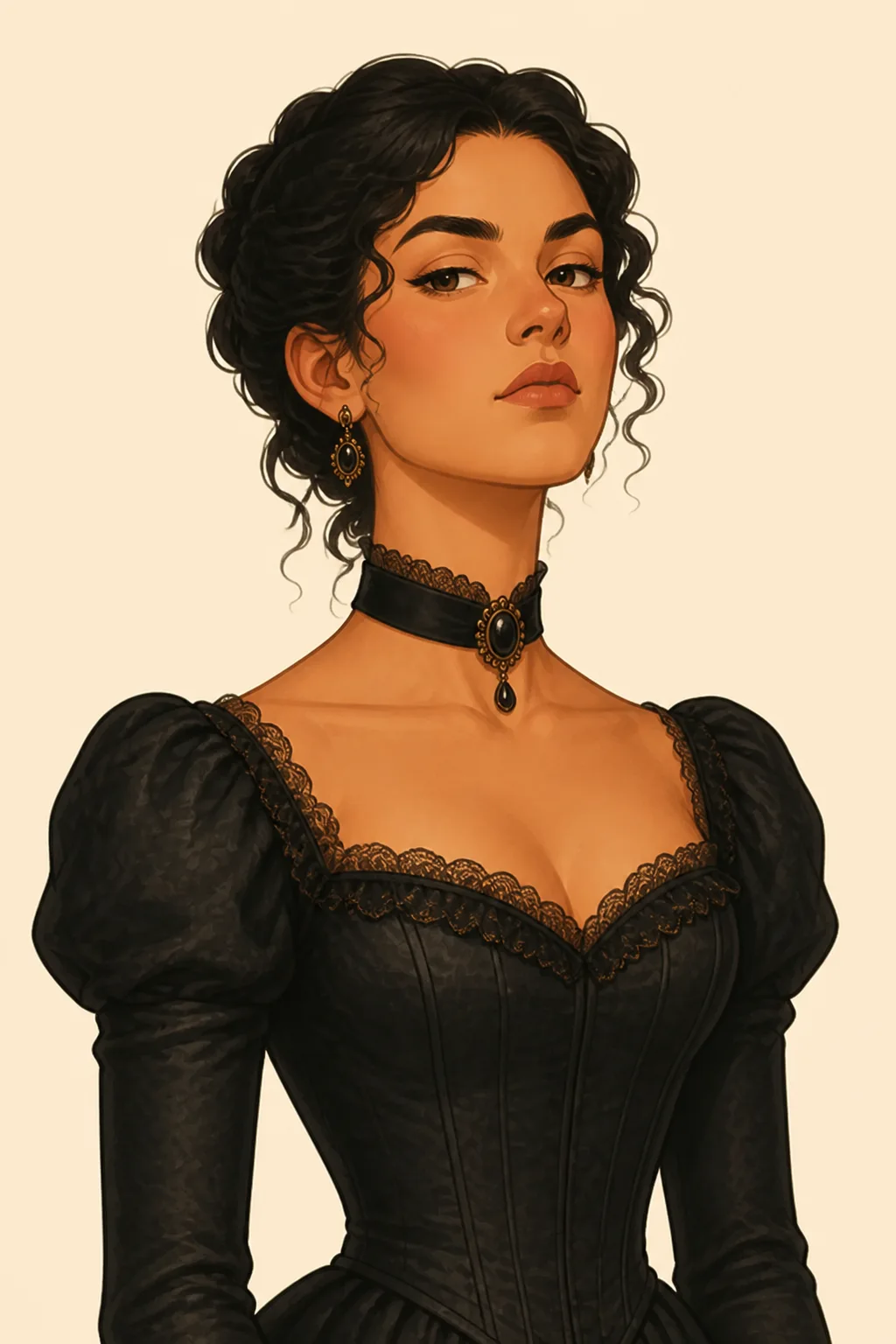 Blanche Ingram: character portrait from Jane Eyre: An Autobiography (Brontë, Charlotte)