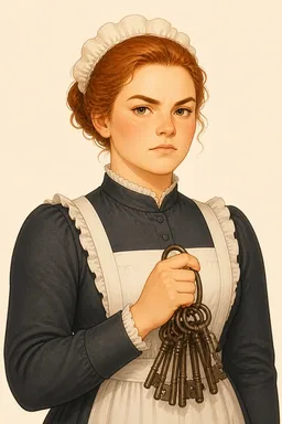 Portrait of Grace Poole from Jane Eyre: An Autobiography