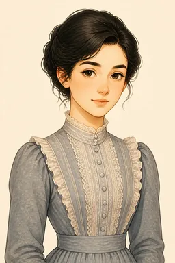Portrait of Mary Rivers from Jane Eyre: An Autobiography