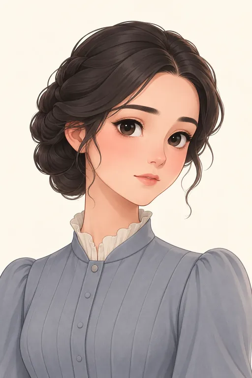 Mary Rivers: character portrait from Jane Eyre (Charlotte Brontë)
