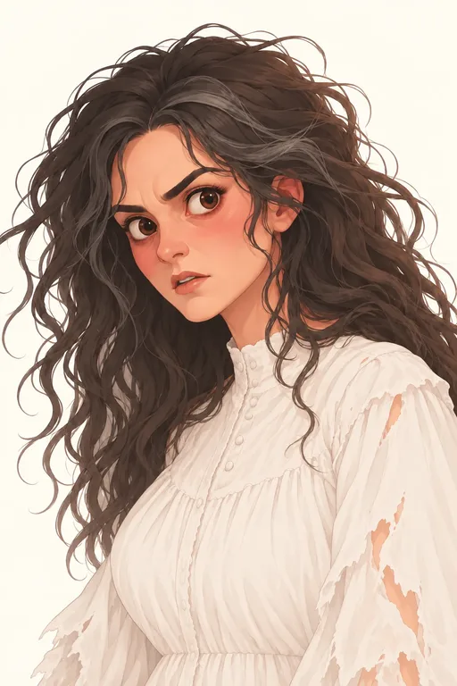 Bertha Mason: character portrait from Jane Eyre (Charlotte Brontë)