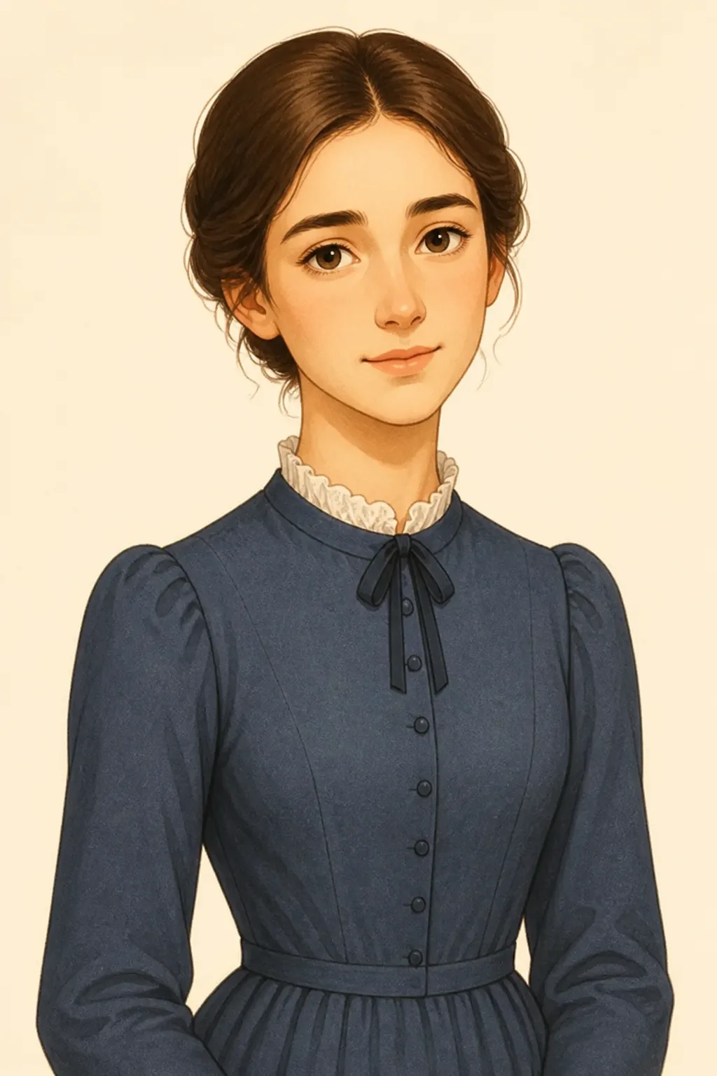 Helen Burns: character portrait from Jane Eyre: An Autobiography (Brontë, Charlotte)