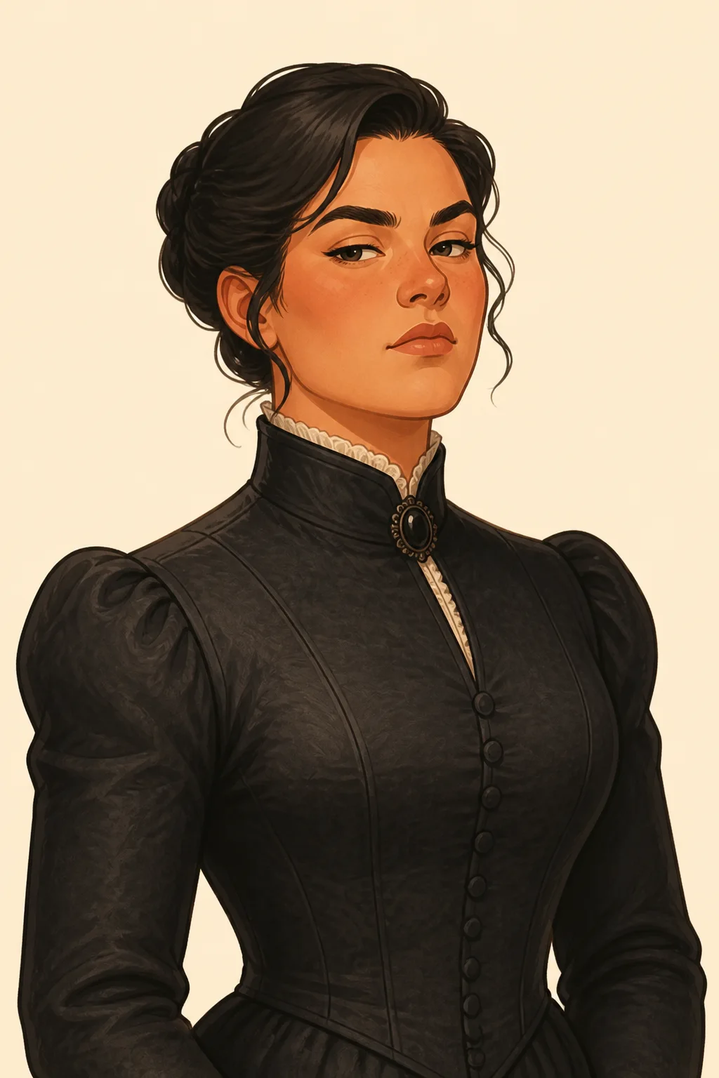 Mrs. Reed: character portrait from Jane Eyre: An Autobiography (Brontë, Charlotte)