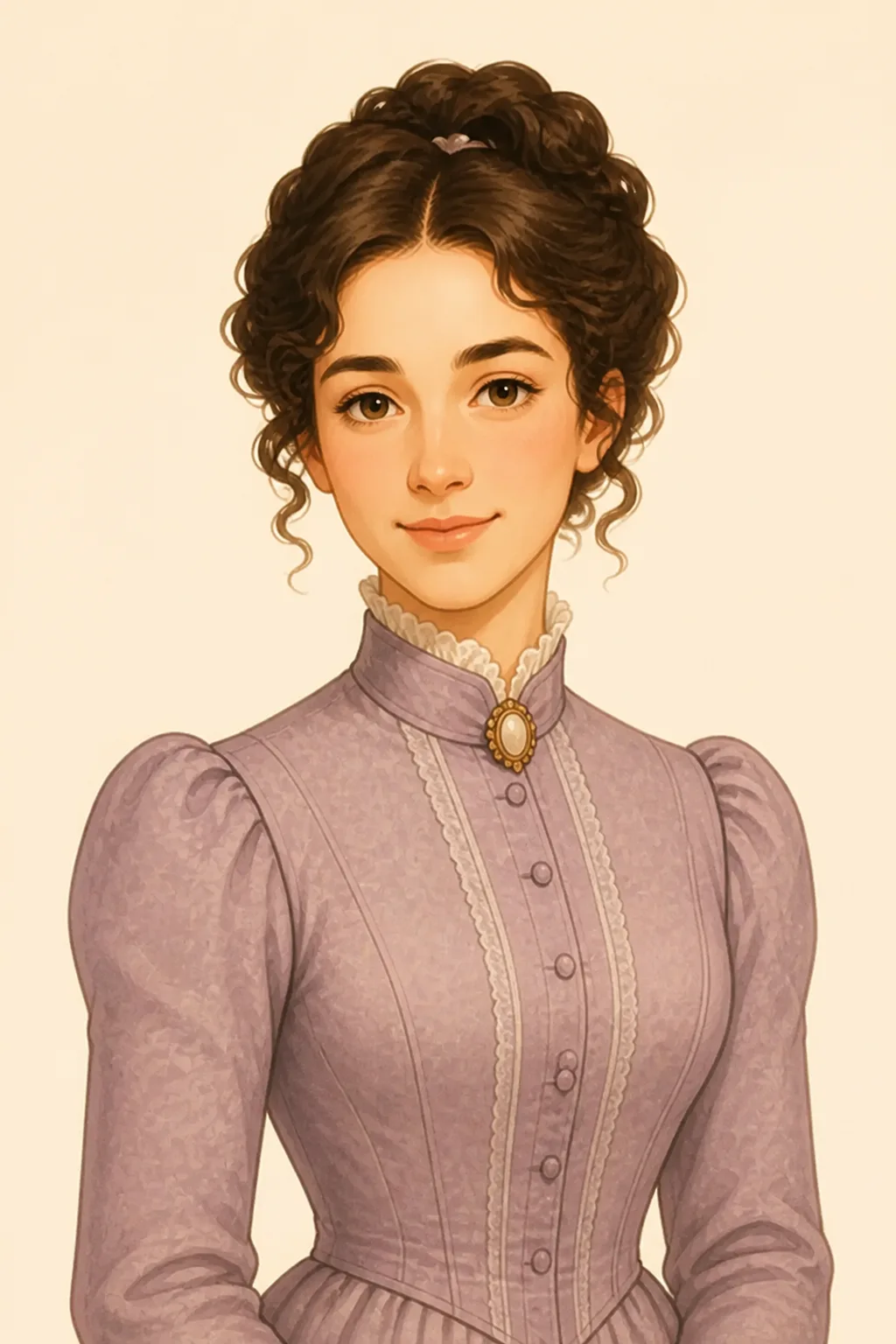 Maria Temple: character portrait from Jane Eyre: An Autobiography (Brontë, Charlotte)