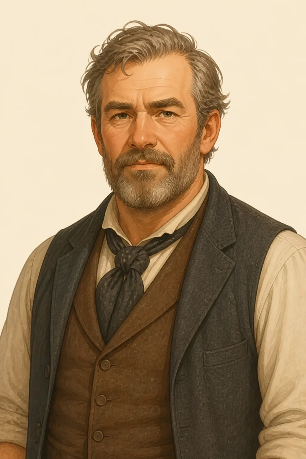 Caleb Garth: character portrait from Middlemarch (Eliot, George)