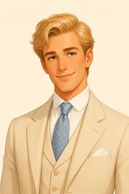 Portrait of Fred Vincy from Middlemarch