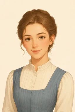 Portrait of Celia Brooke from Middlemarch