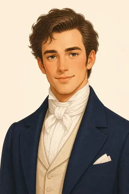 Portrait of Sir James Chettam from Middlemarch