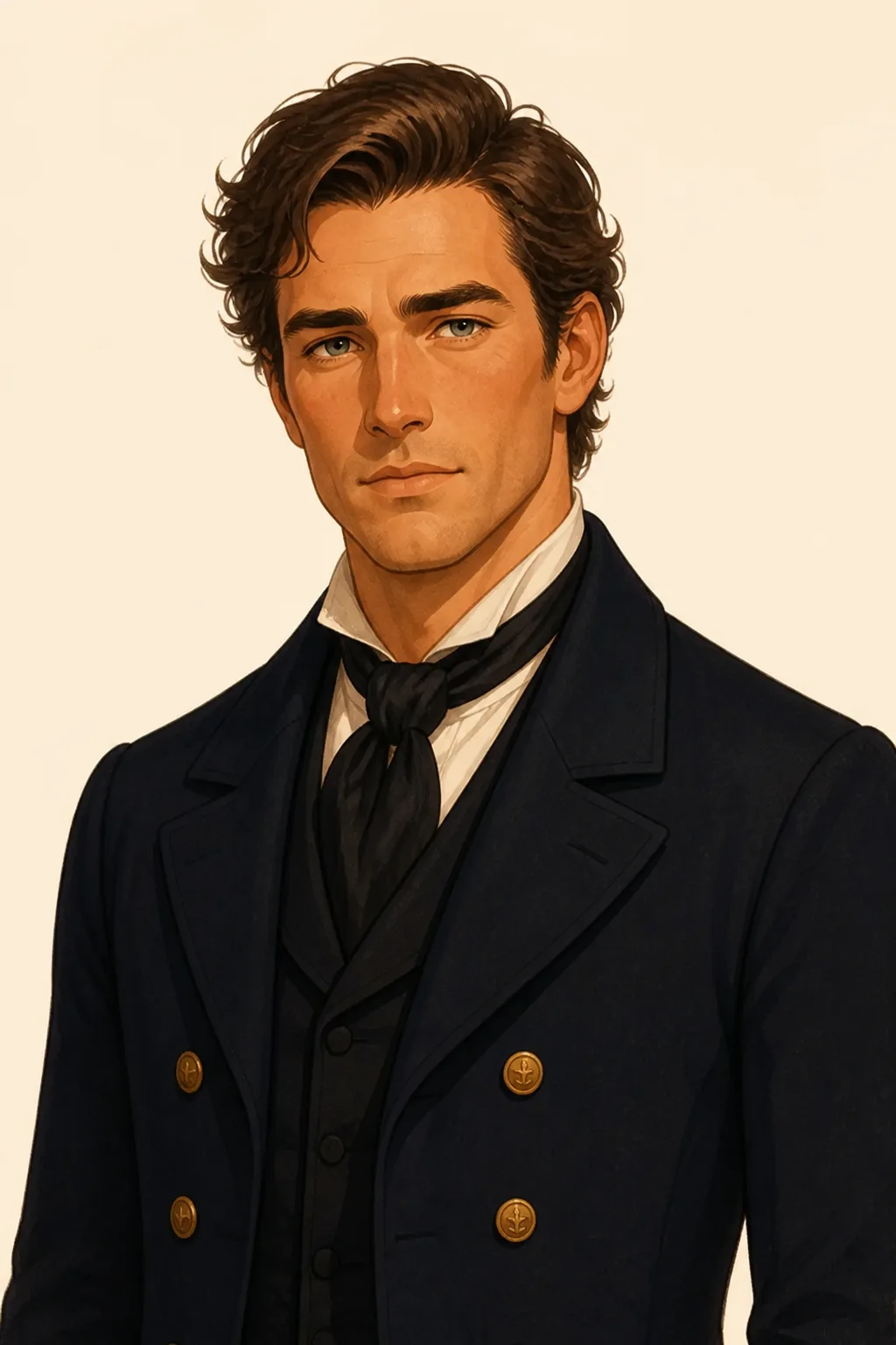 Starbuck: character portrait from Moby Dick; Or, The Whale (Melville, Herman)