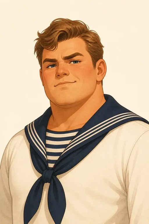 Flask: character portrait from Moby Dick (Herman Melville)