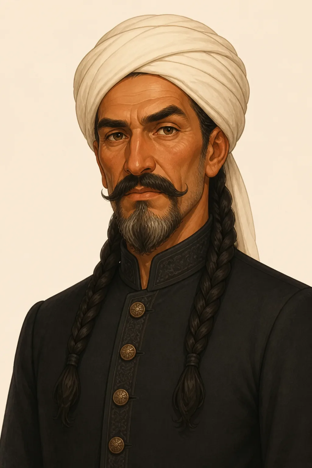 Fedallah: character portrait from Moby Dick; Or, The Whale (Melville, Herman)