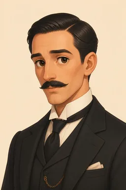 Portrait of George Darling from Peter Pan: [Peter and Wendy]