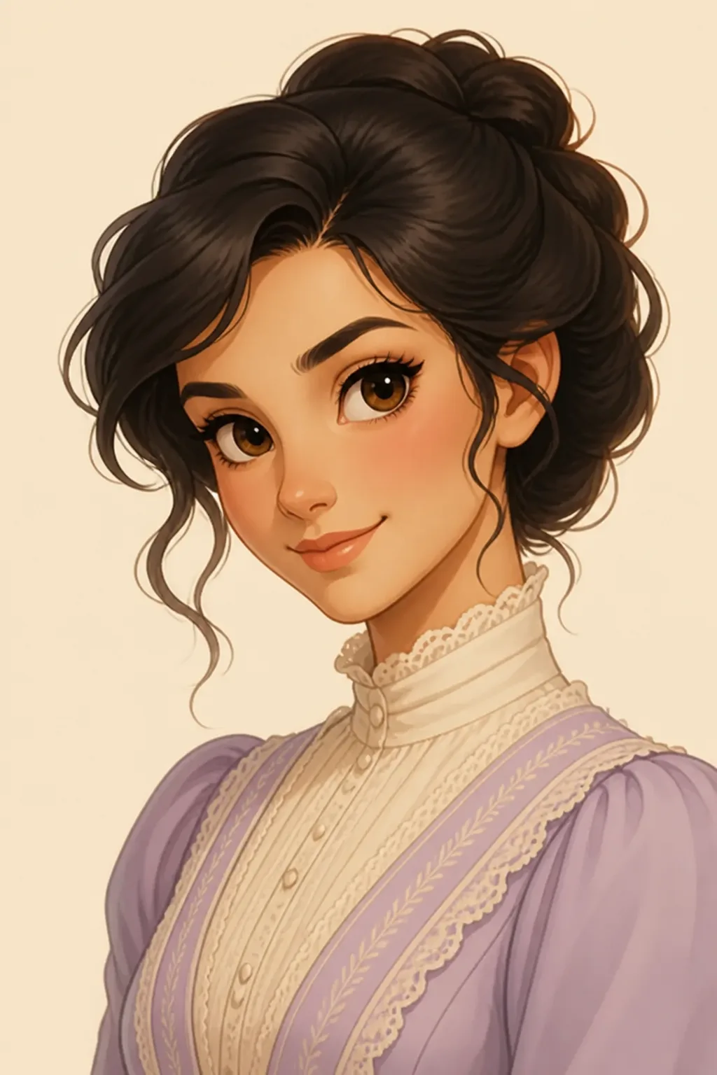 Mrs. Darling: character portrait from Peter Pan: [Peter and Wendy] (Barrie, J. M. (James Matthew))