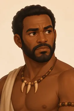 Portrait of Goloba from Tarzan triumphant