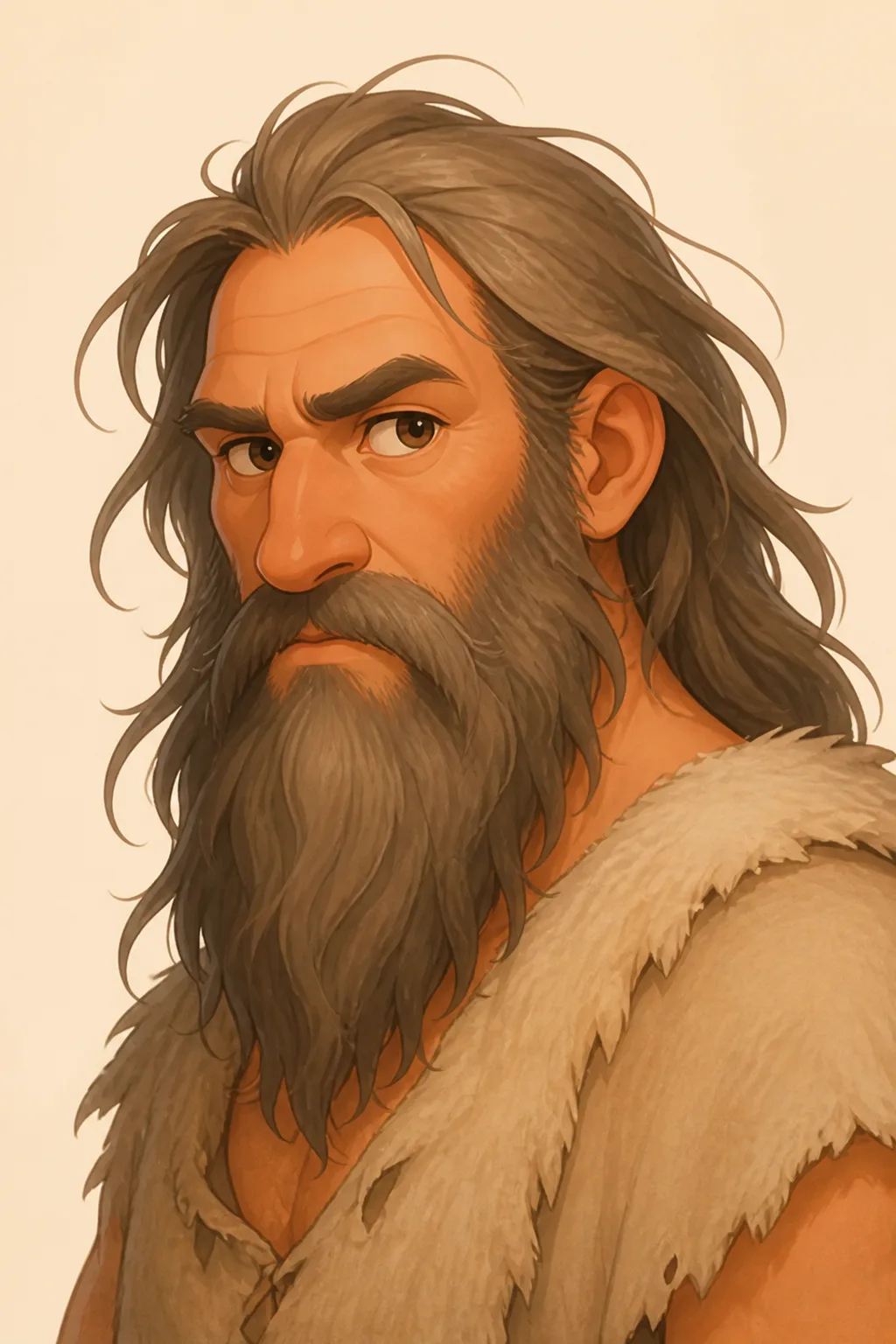 Timothy: character portrait from Tarzan triumphant (Burroughs, Edgar Rice)